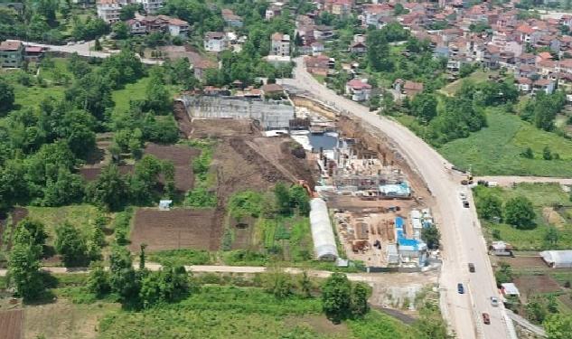Başiskele Termal Tesisi yükseliyor
