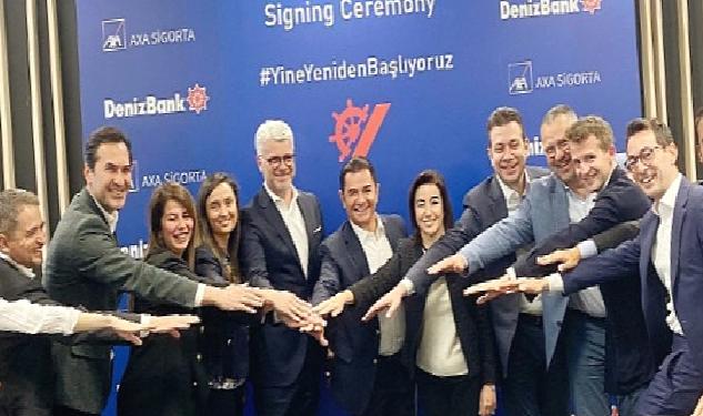 DenizBank ile AXA Sigorta acentelik sözleşmesini uzattı