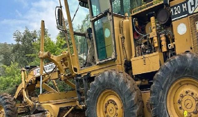 Gemlik’te çiftçilere arazi yolu desteği
