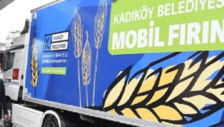 Kadıköy Belediyesi Mobil Fırınıyla Günde 35 Bin Ekmek Üretebilecek
