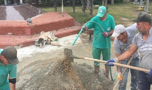 Milas Belediyesi Fen İşleri Ekipleri Çalışmalarına Devam Ediyor