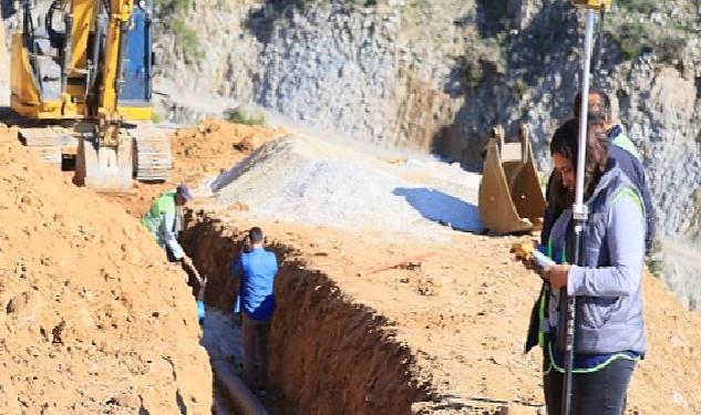 Muğla Büyükşehir, Milas’ta İçme Suyu Hat Yapımının Yüzde 98’ini Tamamladı