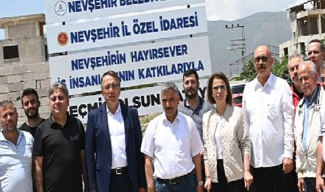 Nevşehir Hatay’a Sebze Hali Yaptırıyor