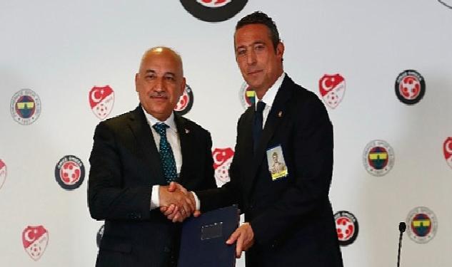 TFF ile Fenerbahçe arasında Omuz Omuza Kampanyası Bağış Protokolü İmzalandı