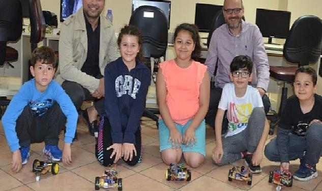 Alanya ATABEM’den bir ilk Bluetooth kontrollü araba projesi