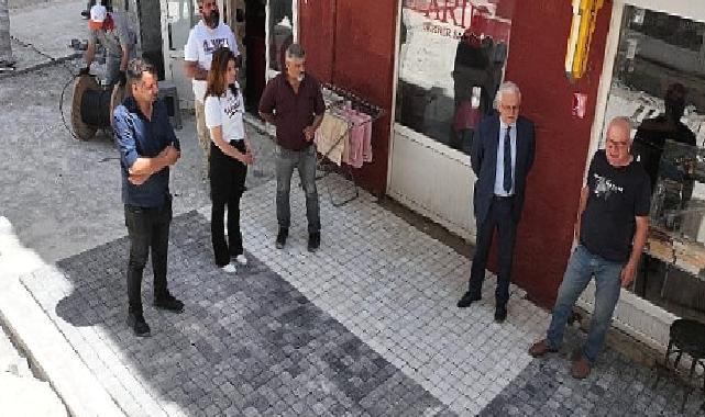 Ali Çetinkaya yayalaştırma projesinde sona gelindi