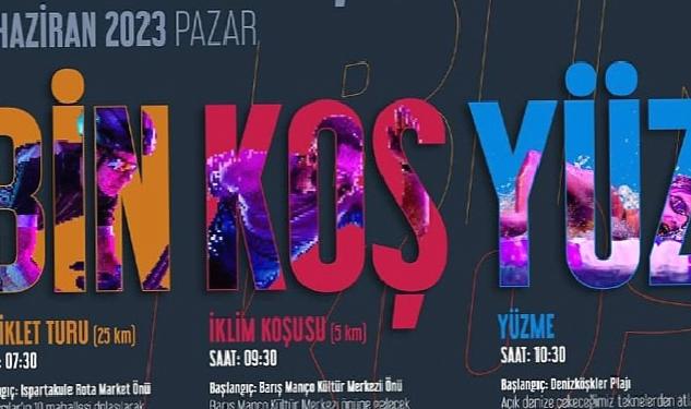Avcılar “Bin,Koş,Yüz” etkinliğinde buluşacak.
