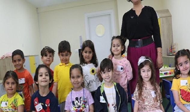 Büyükşehir Güzeloba kreşinde eğitim başladı