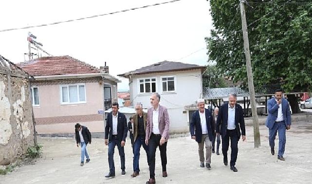Çavuşköy Mahallesinin Altyapı Ve Parke Taş Kaplamaları Tamamlandı