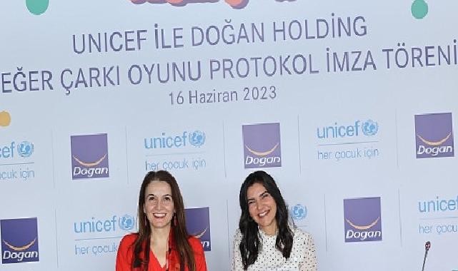 Doğan Holding ve UNICEF, çok sayıda çocuğun değerlerini keşfederek hayatında olumlu etki yaratmayı amaçlayan Değer Çarkı oyununu tanıttı.