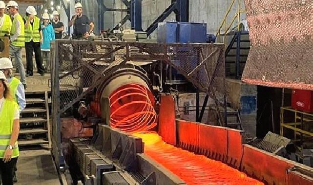 Ege Demir ve Demirdışı Metaller İhracatçıları Birliği Yönetim Kurulu’ndan Kardemir Çelik Aliağa Çelikhane Tesisine Ziyaret