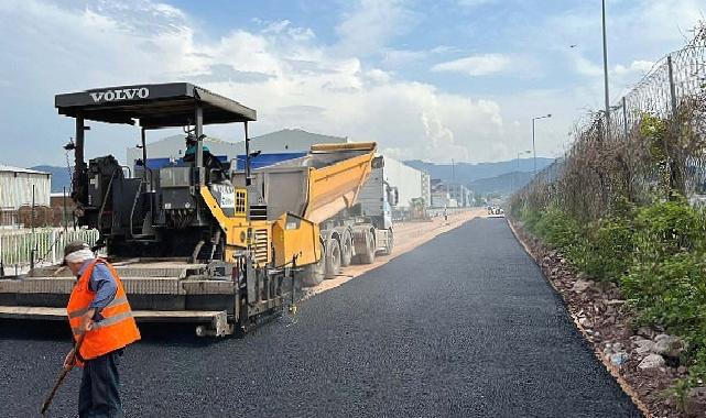 Ford Otosan fabrikası ile serbest bölge arasında yeni yan yol yapıldı