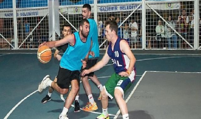 Gaziemir Streetball Turnuvası nefes kesti