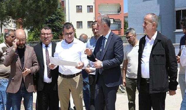 İnegöl’de Eskiyen Parklar Yenileniyor