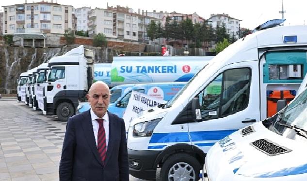 Keçiören’in Yeni Hizmet Araçları Sergileniyor