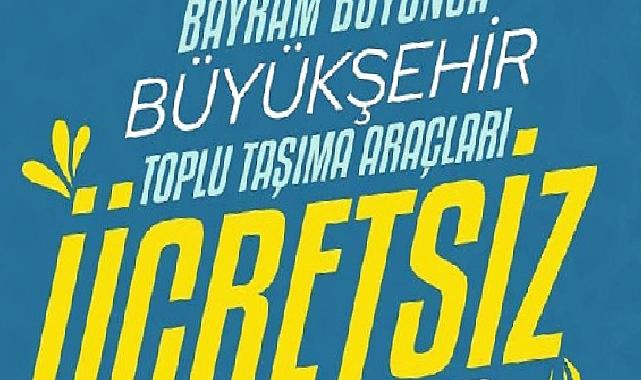 Kocaeli’de Bayramda 4 gün boyunca ücretsiz ulaşım