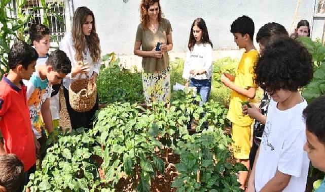 Mersin Yenişehir Belediyesi ata tohumlarını çocuklarla geleceğe taşıyor