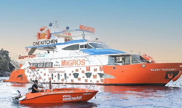 Migros Deniz Market yeni hizmetleriyle yeniden denize açıldı