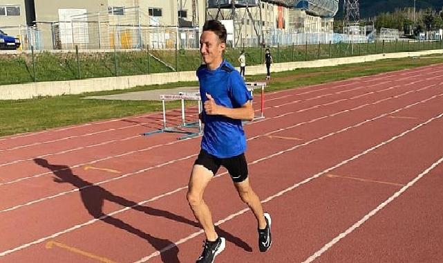 Nevşehir Belediyesi Gençlik ve Spor Kulübü Atletizm Takımı sporcularından Gökgöz milli takım kampında