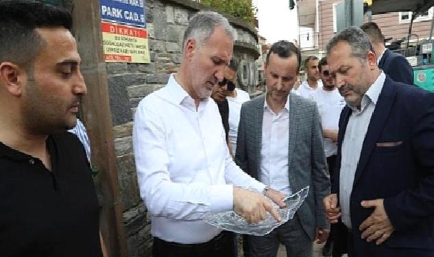 Park Caddesinin Asfaltı Yenileniyor