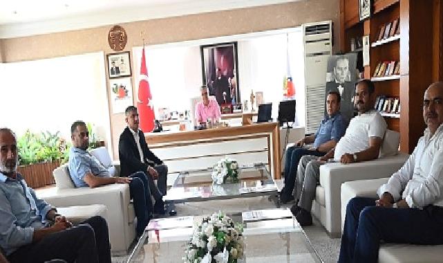Pazarcılar Odası’ndan Başkan Topaloğlu’na ziyaret