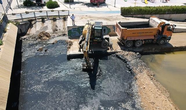Peynircioğlu Deresi’nde temizlik çalışmaları tamamlandı