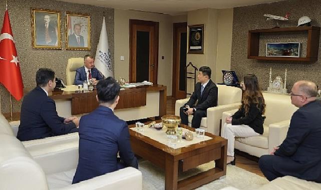 Posco’nun CEO’sundan Başkan Büyükakın’a ziyaret