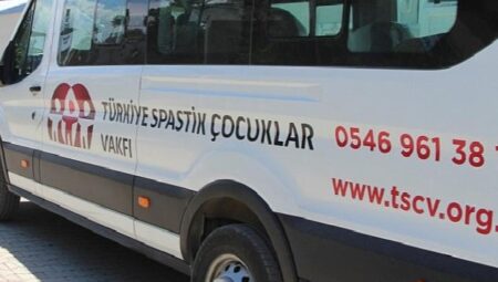 Türkiye Spastik Çocuklar Vakfı Mobil Hizmet Aracı Hatay’da