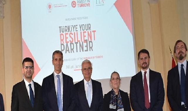 Türkiye Yüzyılı Yatırım Resepsiyonu Milano’da Gerçekleştirildi