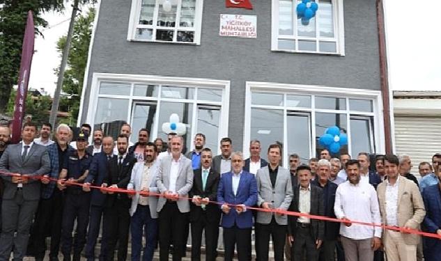 Yiğitköy Mahalle Konağı Törenle Açıldı