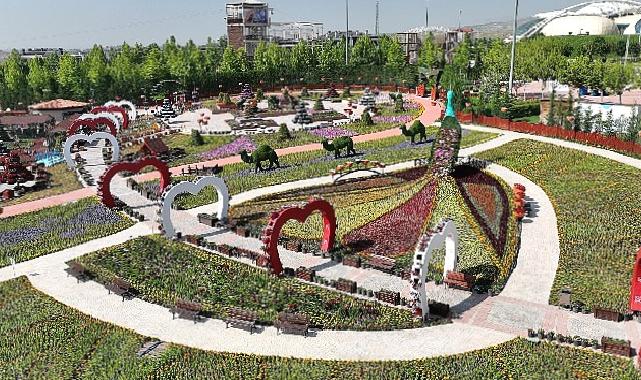 27 Türde, 400 bin çiçeğe ev sahipliği yapıyor
