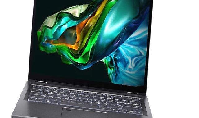 Acer Aspire 5 Spin 14, içerik oluşturuculara ve tasarımcılara hareket özgürlüğü getiriyor