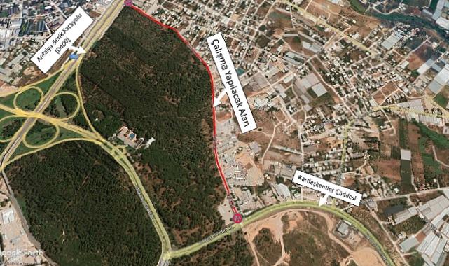 Aksu Lara Caddesi asfalt çalışması nedeniyle trafiğe kapatılacak