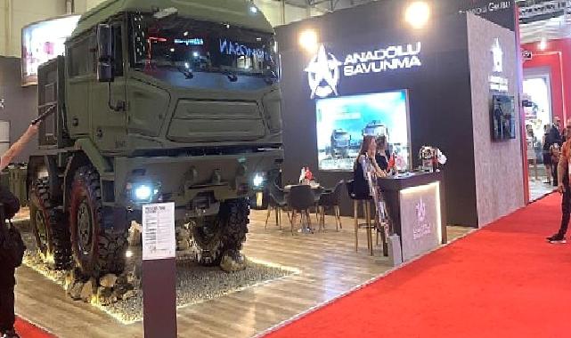 Anadolu Savunma, IDEF fuarında taktik tekerlekli araç modelleri ile boy gösterdi