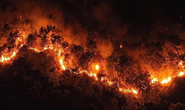 Antalya Büyükşehir Göynük yangını için seferler oldu