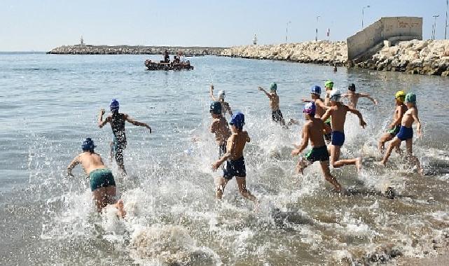 Aquatlon yarışlarında 64 sporcunun 45’i Yenişehir Belediyesi adına yarıştı