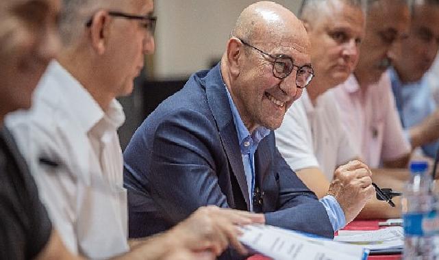 Başkan Tunç Soyer Selçuk’ta Büyükşehir’in çalışmalarını anlattı