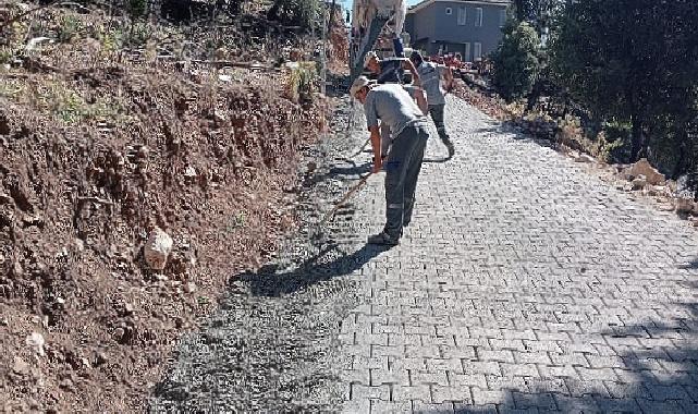 Beycik’te yol çalışmaları