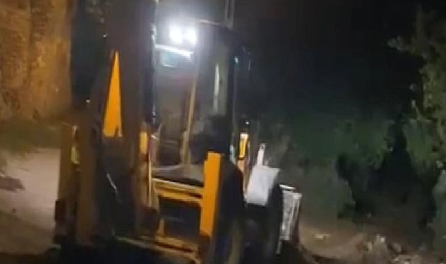 Beydağ Belediyesi, sağanak yağış sırası ve sonrasında teyakkuz halinde çalıştı