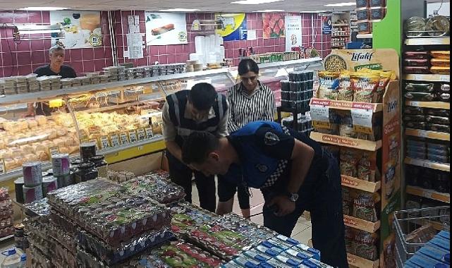 Büyükşehir Zabıtasından raf ve kasa fiyatı denetimi