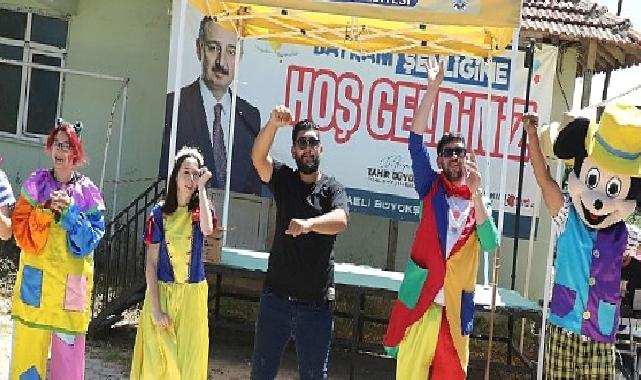 Büyükşehir’in bayram şenlikleri çocuk sesleriyle doldu taştı