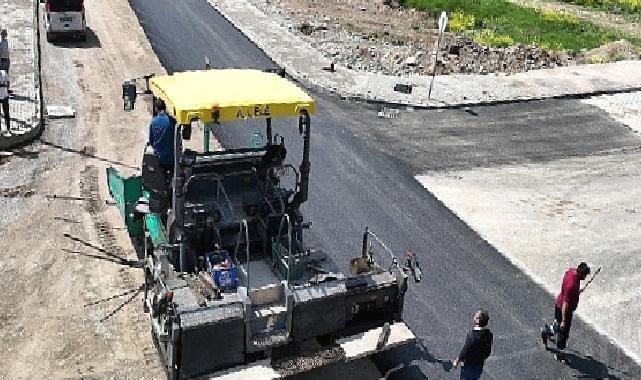 Danişment Gazi Toki yolu yenileniyor