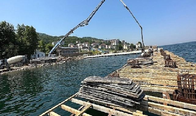 Değirmendere çekek yerinde hummalı çalışma