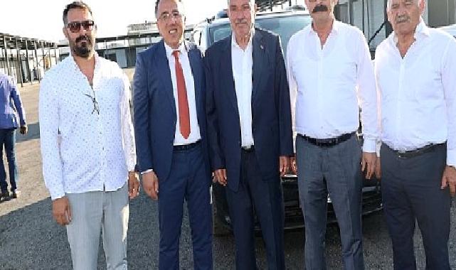 Depremden etkilenen Hatay’da Nevşehir Kapadokya sebze hali’nin açılışı yapıldı 