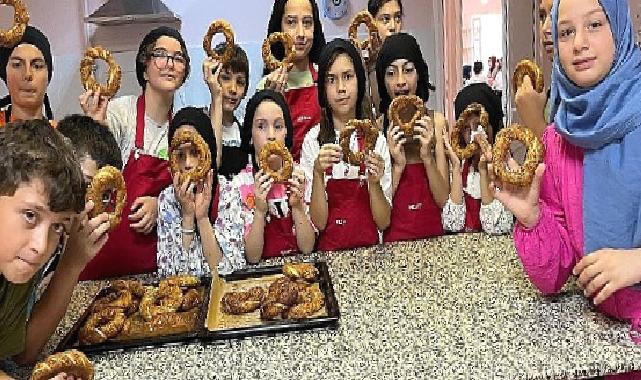 Gölmekli çocuklar hem öğrenip hem üretiyor