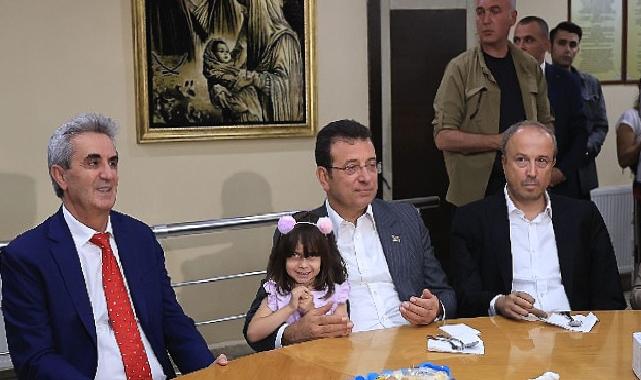 İmamoğlu: Cemevlerine hizmet etmek sizlere olan borcumuz