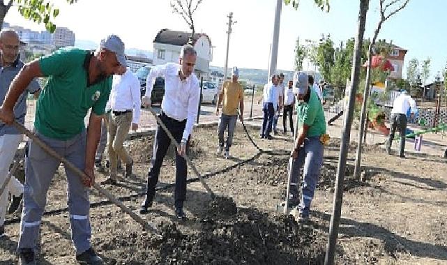 İnegöl’de 600. Fidan 15 Temmuz Şehitleri Anısına Dikildi