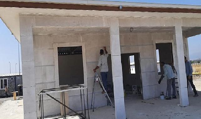 İslahiye Osmangazi Evleri’nde çalışmalar tam gaz