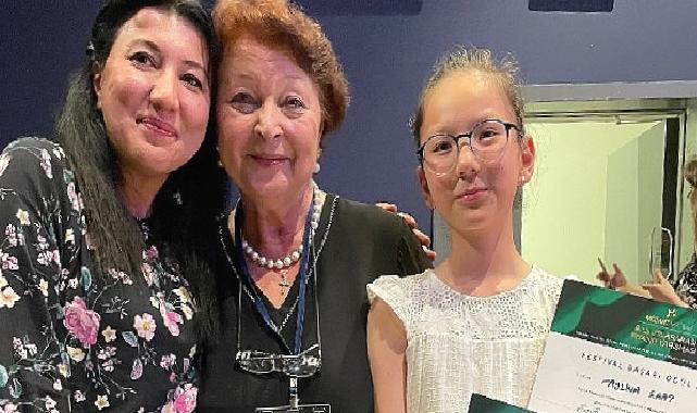 İsmail Baha Sürelsan öğrencisi Aylina Raat Antalya’yı gururlandırdı