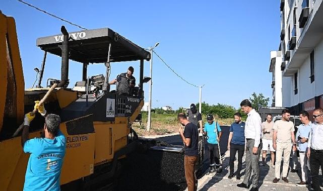 Kartepe’de yaz asfaltları  